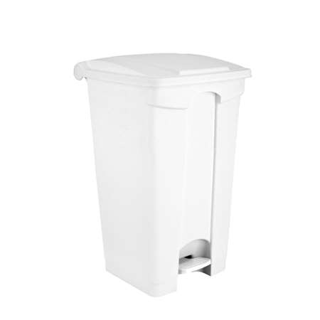 Image de CONTITOP POUBELLE PLASTIQUE A PEDALE BLANC 90L