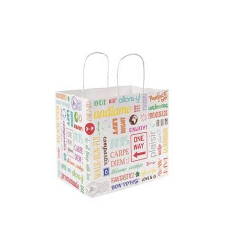 Image de SAC SOS 'PAROLES' 26+20x27CM COLIS x250