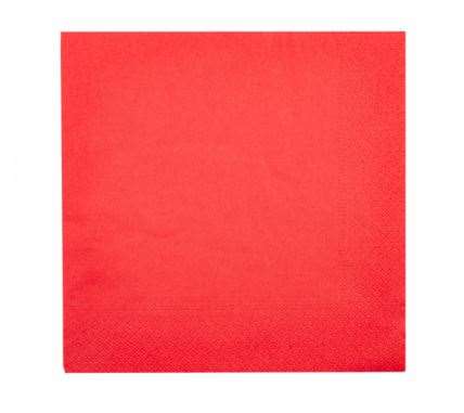 Image de SERVIETTE OUATE ROUGE 2P 39x39 COLIS x1600