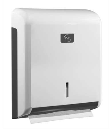 Image de JVD DISTRIBUTEUR CLEANLINE ESSUIE-MAINS BLANC
