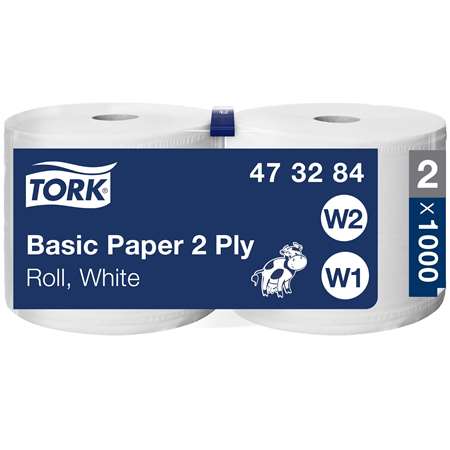 Image de TORK BOBINE ESSUIE PIS 2 PLIS BLANC DEVIDAGE CENTRAL COLISx2