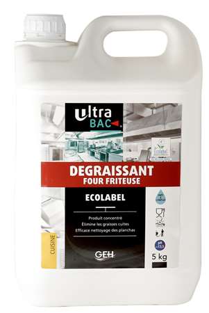 Image de ULTRABAC DEGRAISSANT FOUR FRITEUSE ECOLOGIQUE 5KG