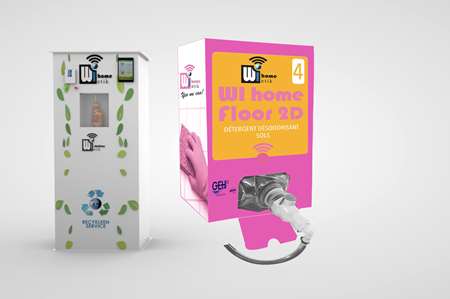 Image de WI HOME FLOOR 2D FLACON DOSEUR VIDE 1L