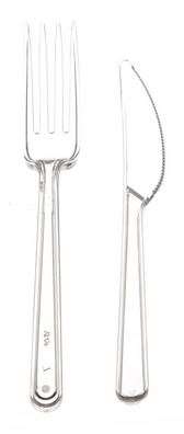 Image de KIT 2 COUVERTS PS CRISTAL (C+F) COLIS x250