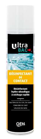 Image de ULTRABAC DESINFECTANT HYDROALCOOLIQUE SECHAGE RAPIDE 400ML