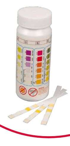 Image de OCEDIS TEST CL/PH/CYS/TAC 50 LANGUETTES - TEST JAUNE