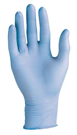Image de GANT NITRILE BLEU NON POUDRE T6,5 x100