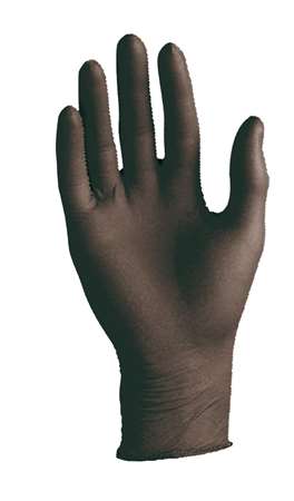 Image de GANT NITRILE NOIR NON POUDRE T6,5 x100