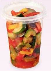 Image de POT DESSERT CRISTAL PET HAUTEUR 8CM 500CC COLIS x500