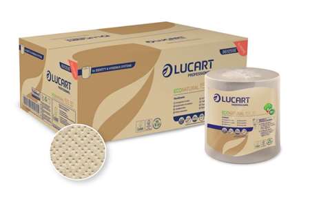 Image de LUCART BOBINE ESSUIE-MAINS ECONATURAL 155ID COLIS x6