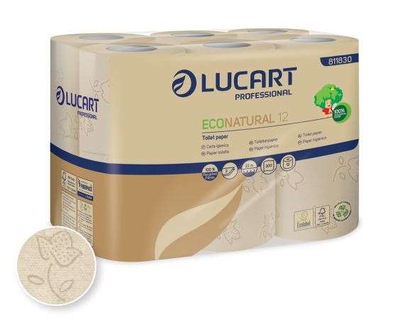 Image de LUCART ROULEAU PH ECONATURAL 2 PLIS COLIS x96