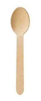 Image de CUILLERE A CAFE BOIS 11CM PAQUET x100