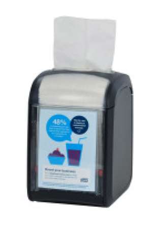Image de TORK DISTRIBUTEUR DE TABLE SERVIETTE N14 NOIR