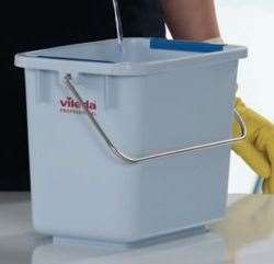 Image de VILEDA SEAU CARRE 6L SANS CLIP DE COULEUR