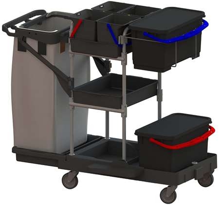 Image de PROCLEANER CHARIOT BLACK LIGHT 6 DESINFECTION + SAC 120L