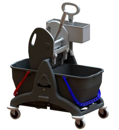 Image de PROCLEANER BLACK 2X15L + PRESSE MACHOIRE