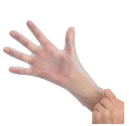 Image de GANT TPE TRANSPARENT NON POUDRE T8,5 BOITE x100