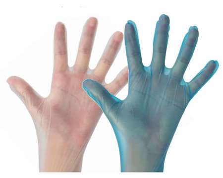 Image de GANT TPE TRANSPARENT NON POUDRE T9,5 BOITE x100