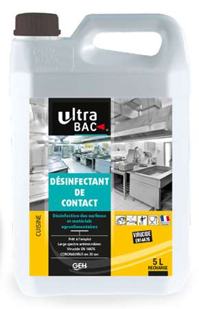 Image de ULTRA BAC DESINFECTANT DE CONTACT 5L