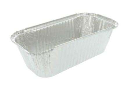 Image de RÉCIPIENTS RECTANGULAIRES 1500 ML ALUMINIUM PAQUET x100