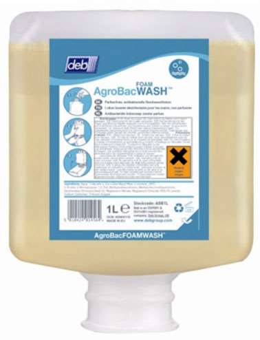 Image de DEB AGROBAC LOTION WASH RECHARGE 1L COLIS x6