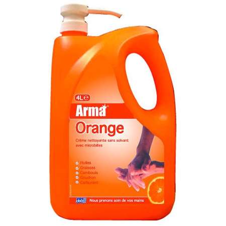 Image de DEB ARMA ORANGE BIDON AVEC POMPE 4L