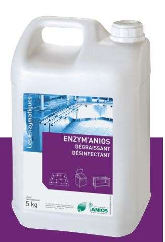 Image de ANIOS ENZYM'ANIOS DEGRAISSANT DESINFECTANT ALIMENTAIRE 5L
