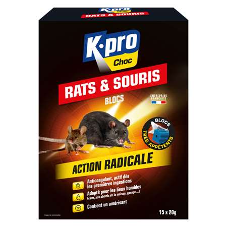 Image de KAPO RATS SOURIS PATES 150G