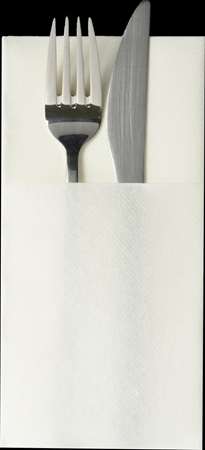 Image de SERVIETTE POCHETTE CELISOFT 40x40 BLANC COLISx500