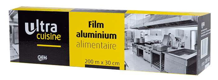 Image de BOITE ALUMINIUM ALIMENTAIRE 30cm RLX 200m