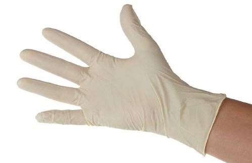 Image de GANT LATEX NATUREL POUDRE TAILLE L BOITE x100