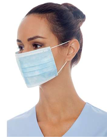 Image de MASQUE CHIRURGICAL 3 PLIS TYPE 2R BOITE x50