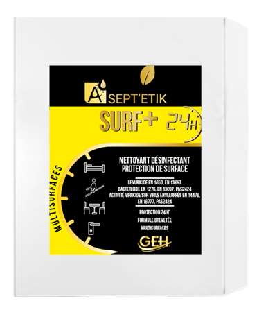 Image de ASEPT ETIK SURF+ 24H BIDON 5L