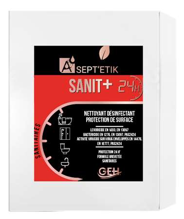 Image de ASEPT ETIK SANIT+ 24H BIDON 5L