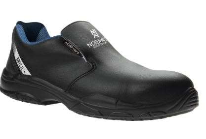 Image de MOCASSIN SECU BRICE PLUS AVEC SEMELLE REFLEX NOIR P40