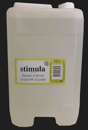 Image de VINAIGRE CRISTAL 8° BIDON 10L