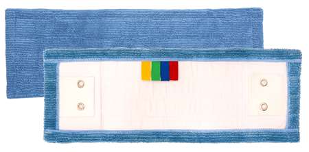 Image de FRANGE MICROFIBRE VITRE VELCRO BLEU 40CM