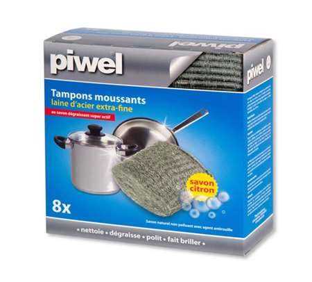 Image de TAMPON MOUSSANT CITRON PAQUET x8