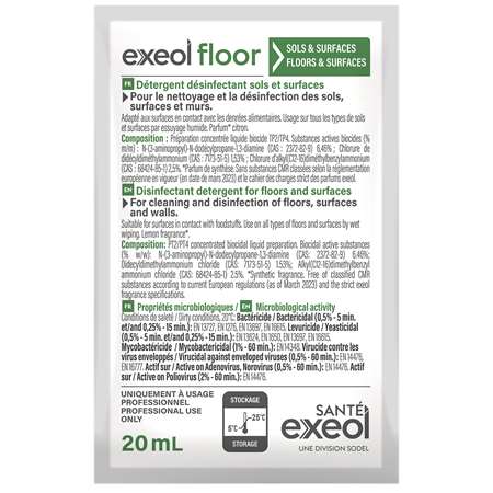 Image de EXEOL FLOOR DOSE 20ML COLIS x250