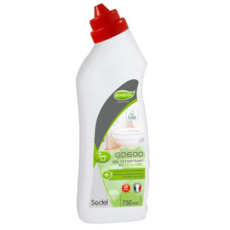 Image de EXEOL GD600 GEL WC DETARTRANT ECOLABEL 750ML