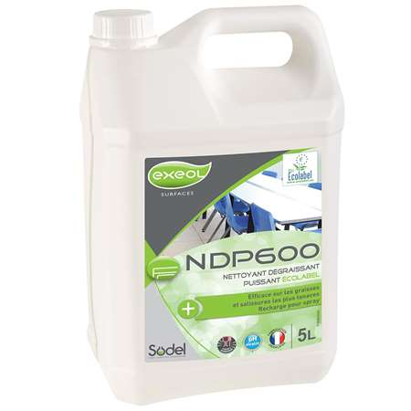 Image de EXEOL NDP600 DEGRAISSANT ECOLABEL 5L