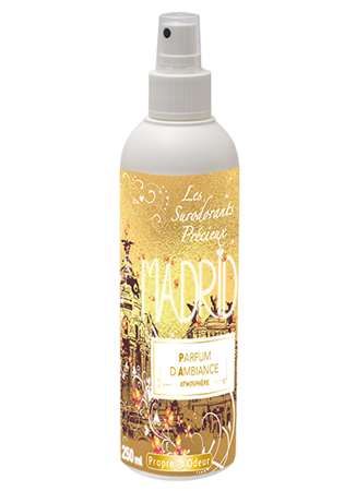 Image de PARFUM D'AMBIANCE SURODORANT MADRID FLACON 250ML