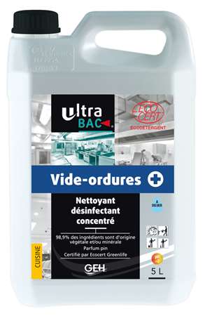Image de ULTRA BAC VIDE-ORDURES ECOCERT 5L