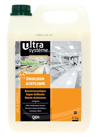 Image de ULTRA SYSTEME EMULSION ACRYLIQUE HAUTE BRILLANCE 5L