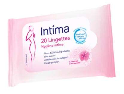 Image de LINGETTES INTIMES PAQUET x20