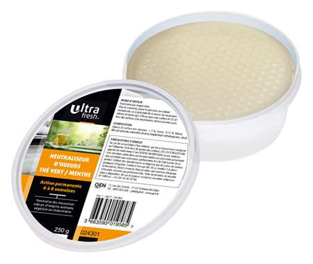 Image de ULTRA FRESH NEUTRALISEUR ODEUR GEL THE VERT MENTHE 250G