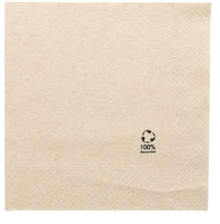 Image de SERVIETTE OUATE NATURAL 2P 20x20 COLIS x4800