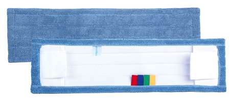 Image de FRANGE MICROFIBRE CLASSIC BLEUE POCHE 50CM