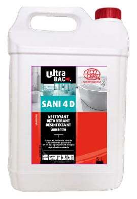 Image de ULTRA BAC SANI 4D ECOCERT CONCENTRE 5L