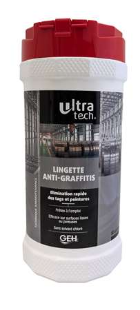 Image de ULTRATECH LINGETTES ANTI-GRAFFITIS BOITE x80